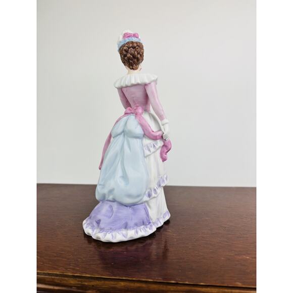 Homco #1431 Porcelain Figurine Victorian Lady 8.5 in - Picture 5 of 16